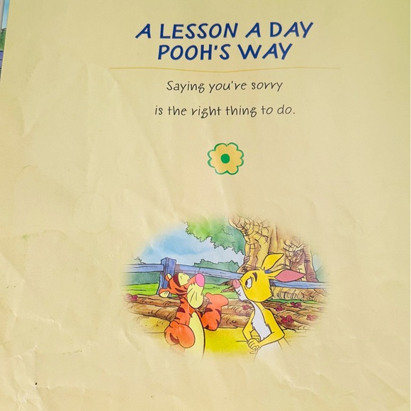 Disney’s Winnie The Pooh I’m Really Sorry Hardcover Picture Book - Picture 6 of 7